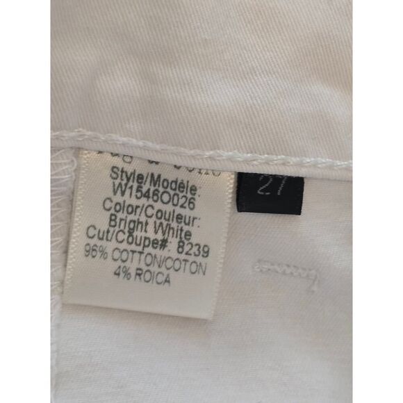 Rag & Bone Bright White Skinny Jeans Size 27 | Sleek Minimalist Must-Have Crisp - Picture 5 of 9